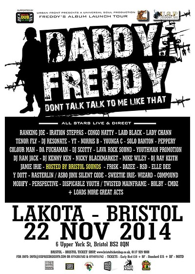 Daddy Freddy's Album Launch at Lakota