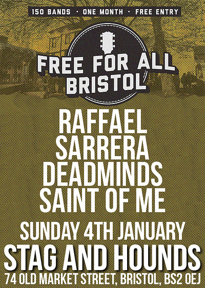 Free For All Bristol Presents: at Stag And Hounds