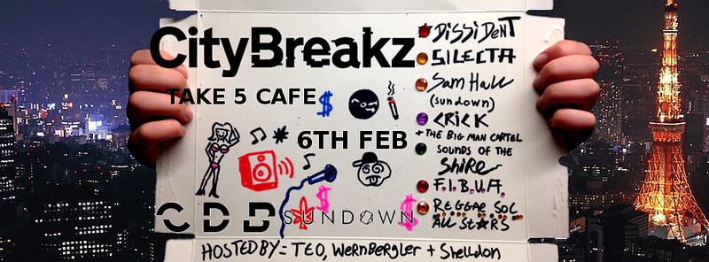 Citybreakz 2: Powered By Cdb at Take 5 Cafe