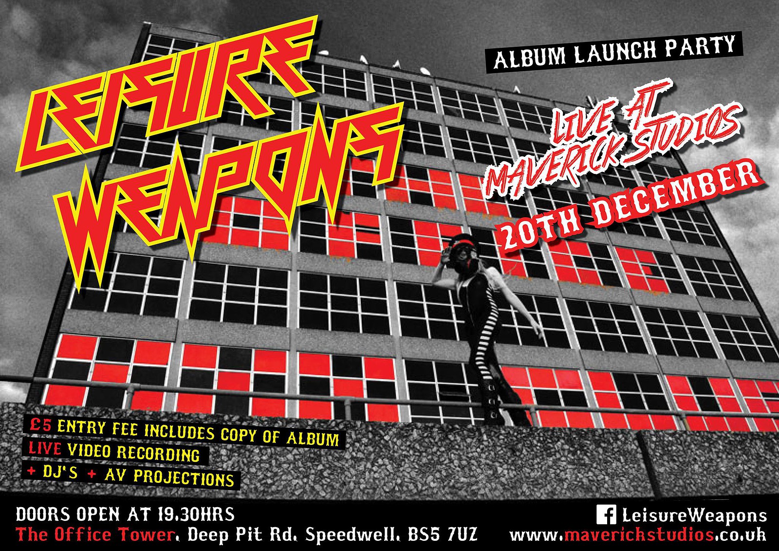 Leisure Weapons Album Launch at Maverick Studios