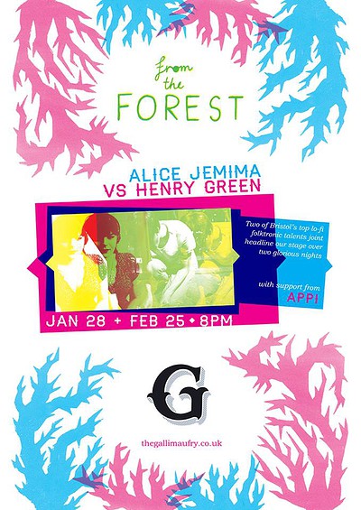Alice Jemima Vs Henry Green at The Gallimaufry