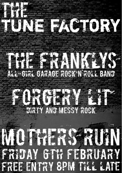 The Tune Factory at The Mothers Ruin