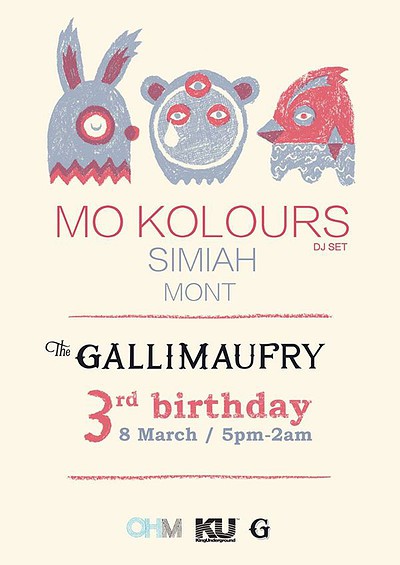 Galli 3rd Birthday Party at The Gallimaufry