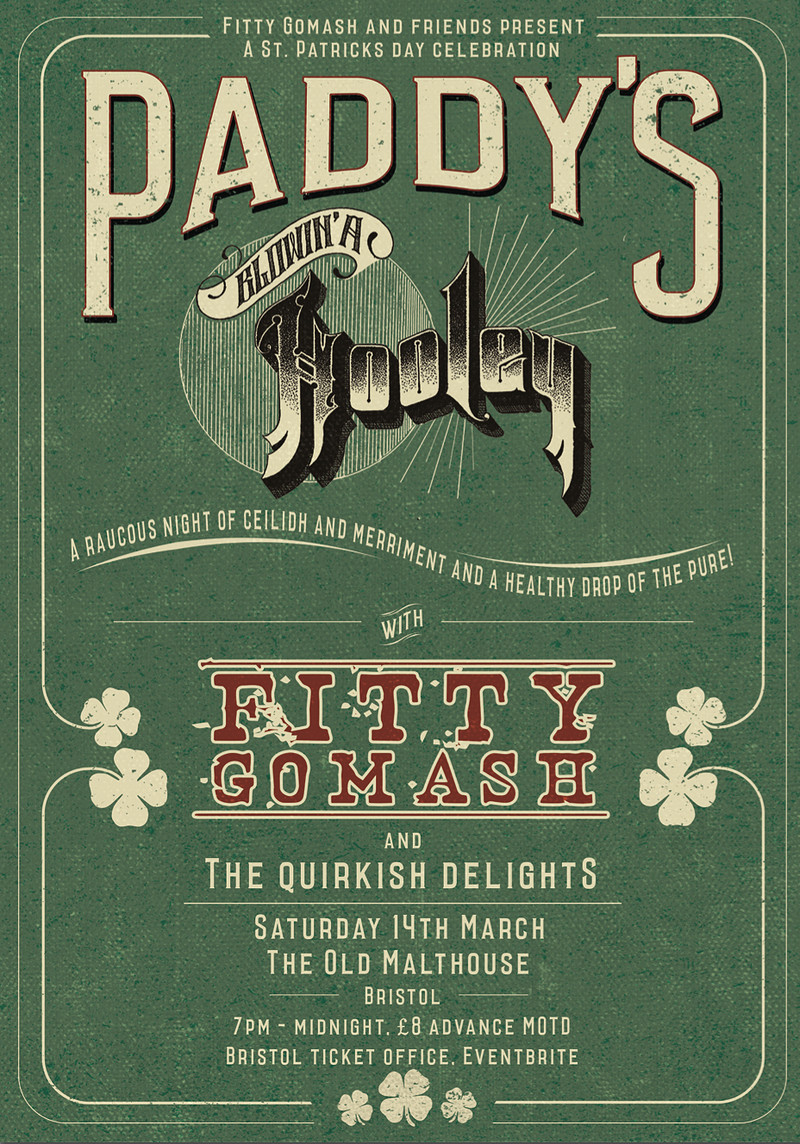 Paddy's Blowin' A Hooley at The Old Malt House