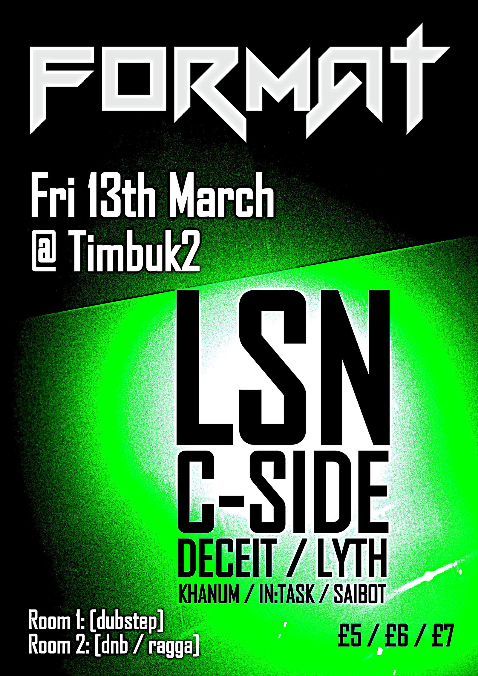 Format Feat. Lsn + C-side at Timbuk2 / Bristol