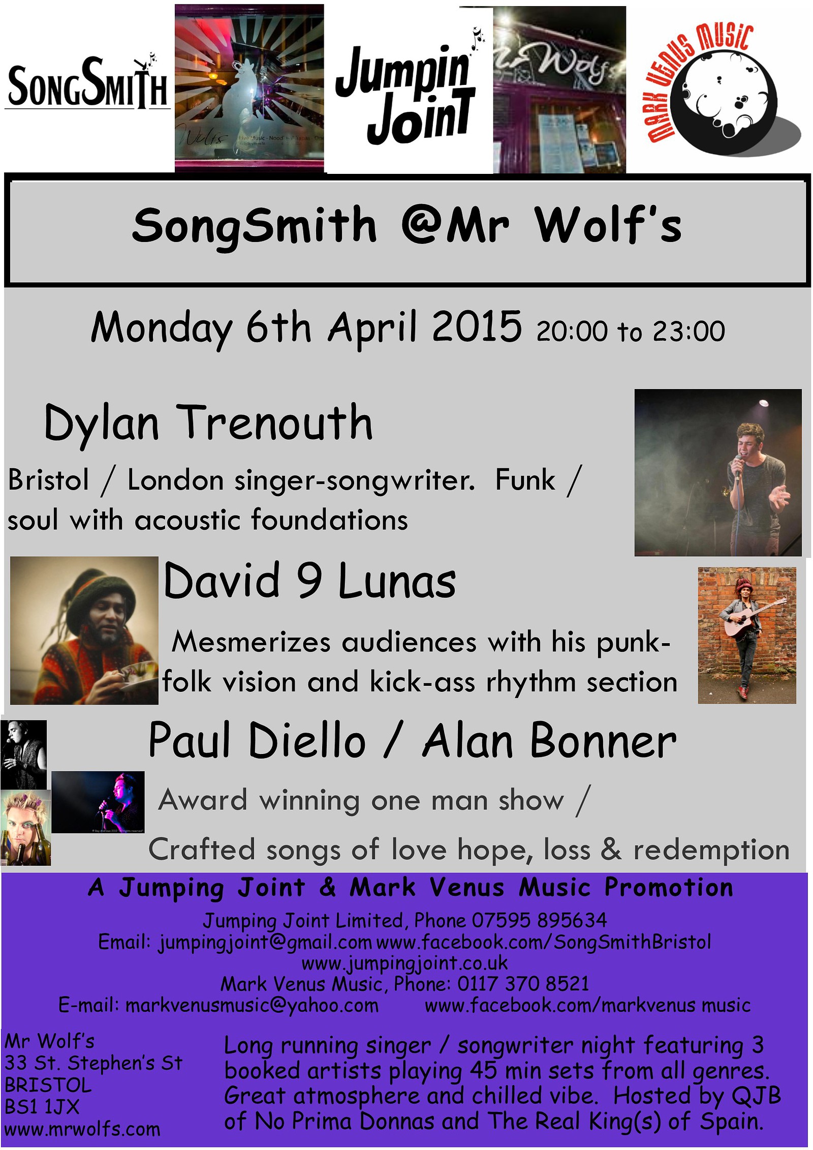 Songsmith at Mr Wolf&#039;s