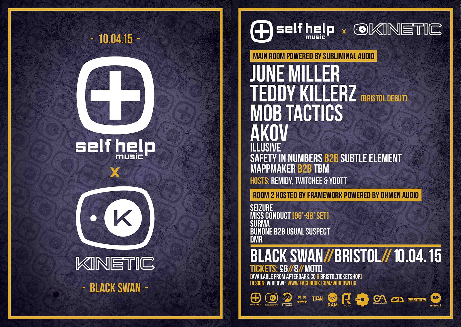 Self Help Music X Kinetic at The Black Swan
