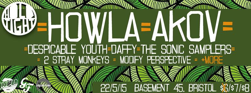 Hold Tight Launch: Howla//akov at Basement 45
