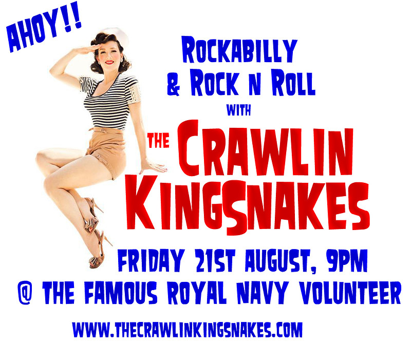 The Crawlin Kingsnakes at The Royal Naval Volunteer