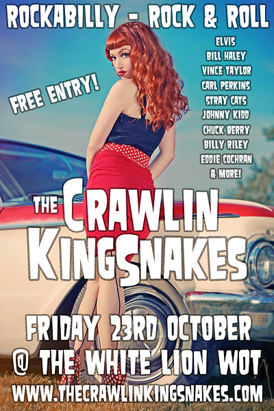 The Crawlin Kingsnakes at The White Lion Wot