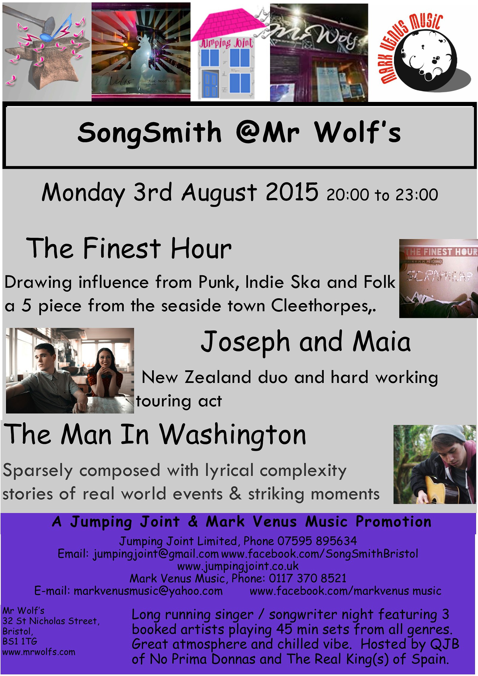 Songsmith at Mr Wolf&#039;s