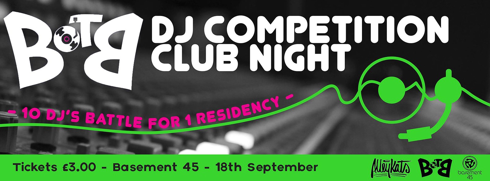 Botb DJ Comp Club Night at Basement 45