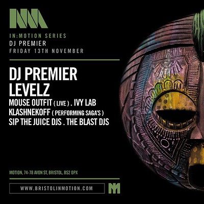 In:motion Presents: DJ Premier at Motion