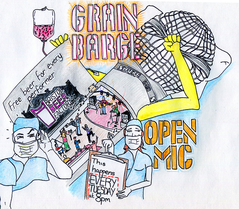 Open Mic at Grain Barge
