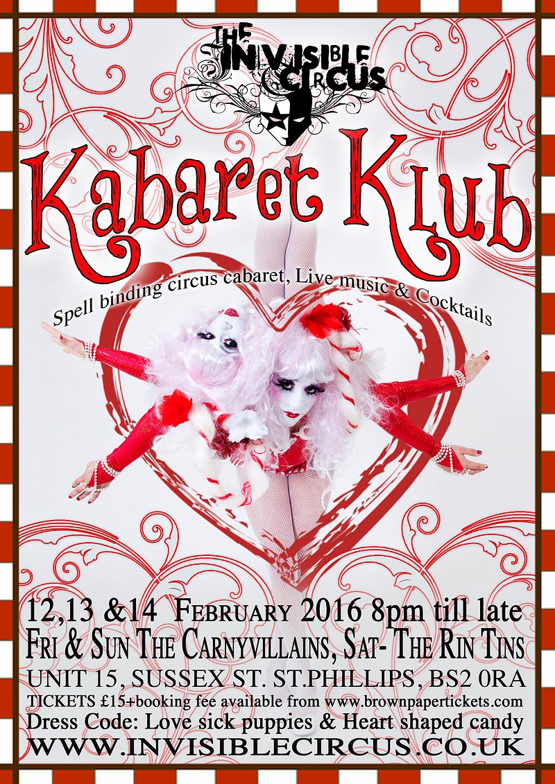 Valentines Kabaret Klub at Unit 15