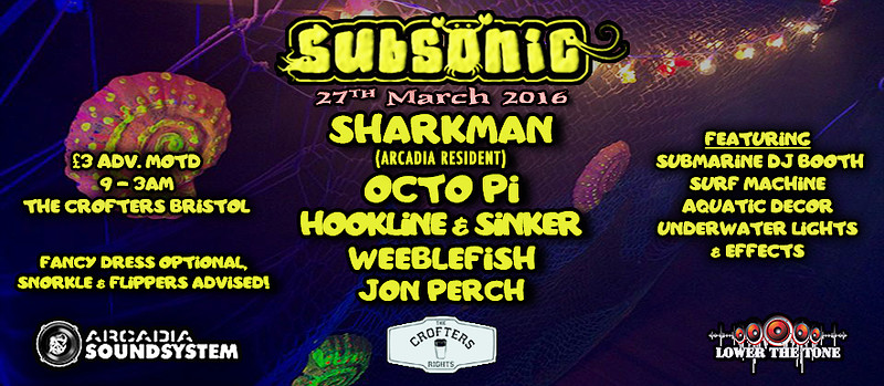 Subsonic Easter Special at The Crofters