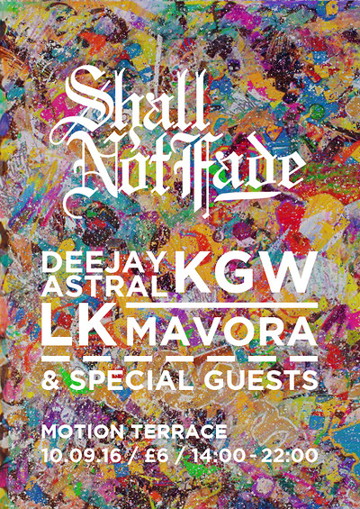 Shall Not Fade - Terrace Day Party at Motion