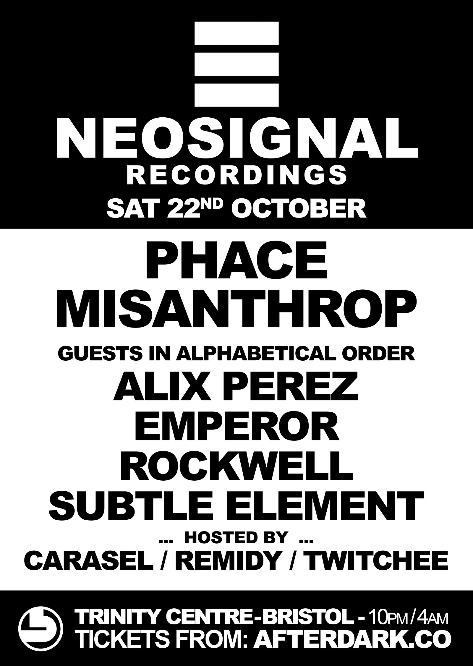 Neosignal Label Night at The Trinity Centre