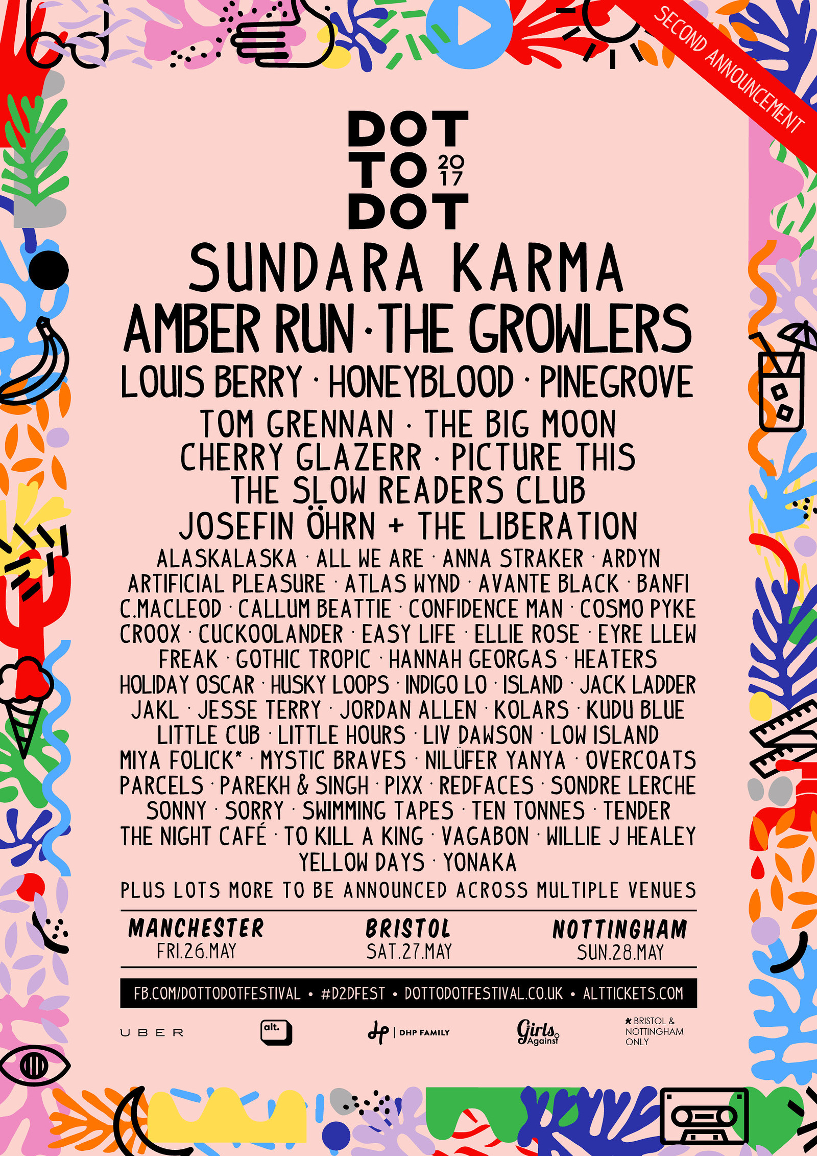 Dot to Dot Festival 2017 at Various Venues