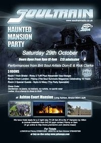 Haunted Mansion Party at ashton court mansion