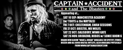 Captain Accident and The Disasters + Sup at Mr Wolfs