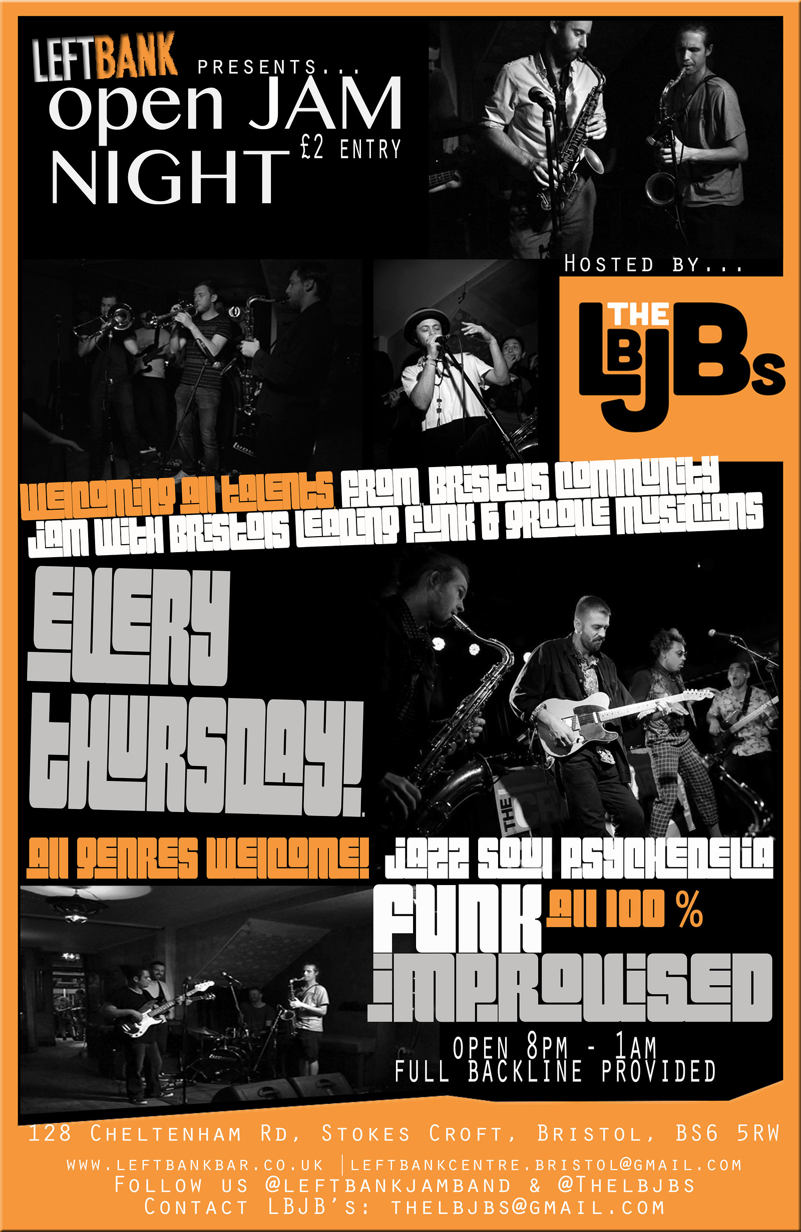 LeftBank Jam Night | LBJBs at LEFTBANK
