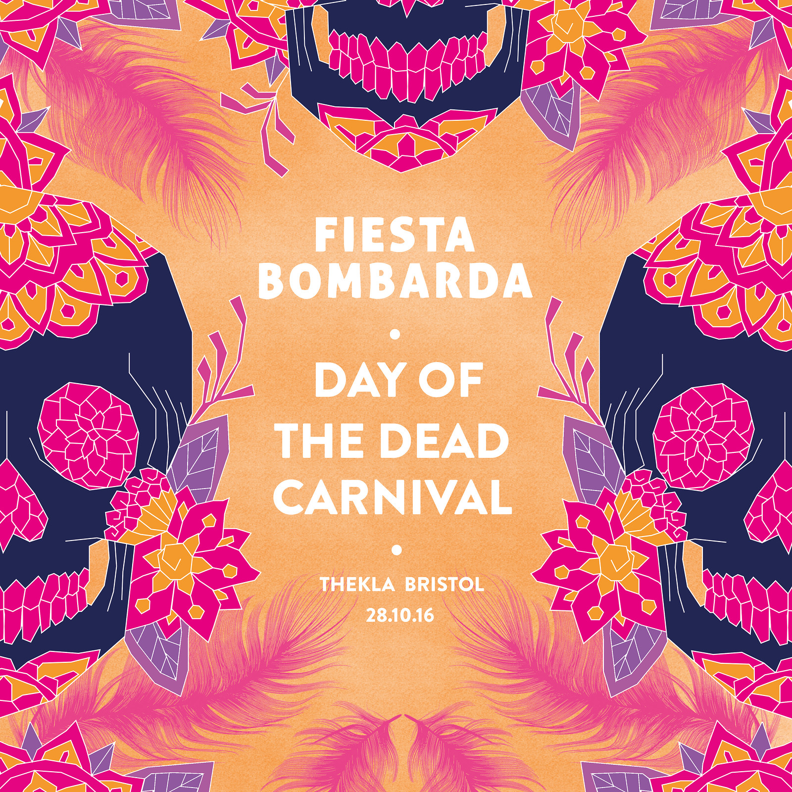 Fiesta Bombarda - Day of the Dead Carnival at Thekla