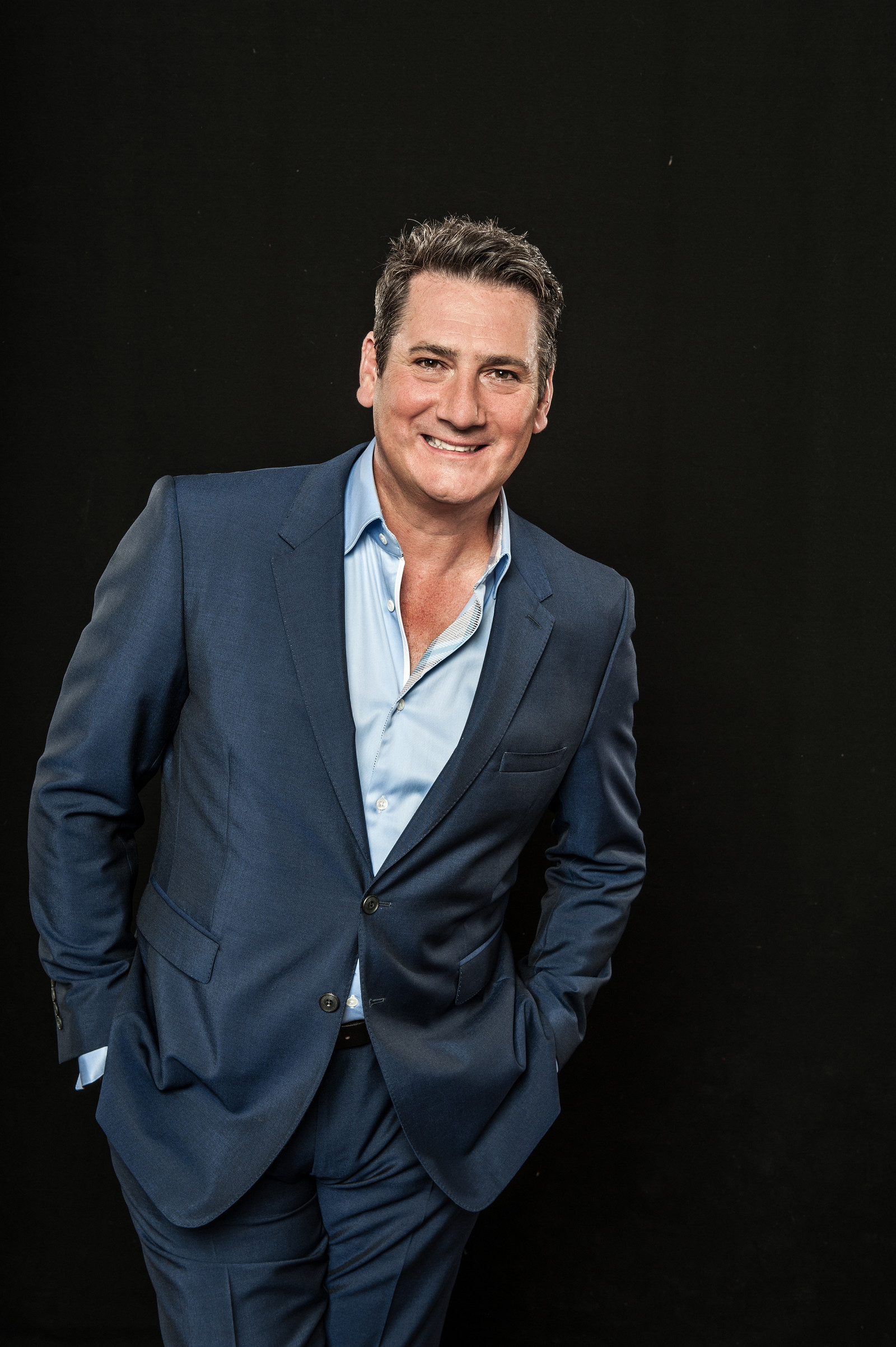 Tony Hadley at Christmas at the Spiegeltent