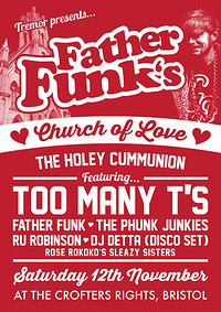 Father Funk's Church of Love: The Holey Cummunion at The Lanes