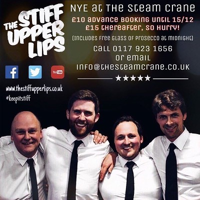 Stiff Upper Lips NYE Party at The Steam Crane