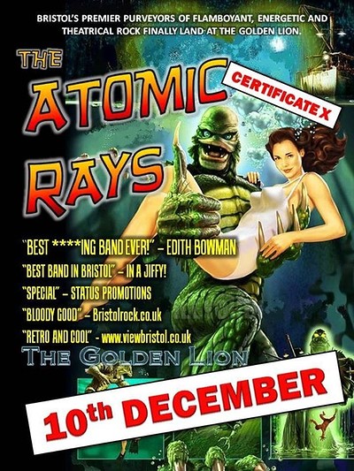 The Atomic Rays finally land at The Golden Lion