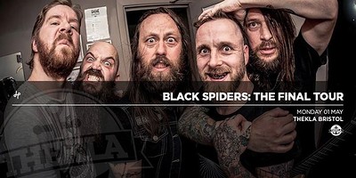 Black Spiders at Thekla