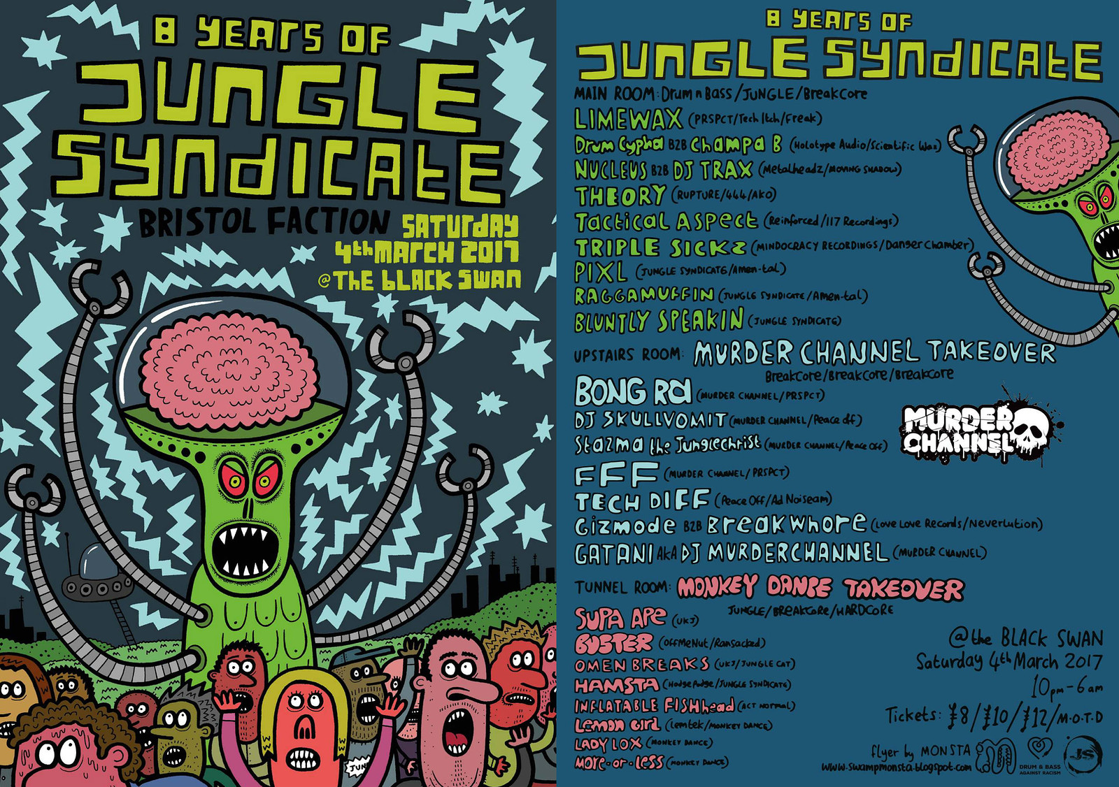 8 Years of Jungle Syndicate Bristol at The Black Swan