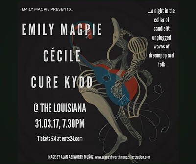 Emily Magpie, Cécile and Cure Kydd at The Louisiana