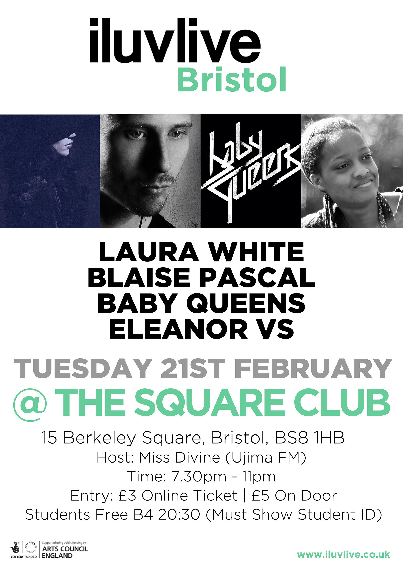 iluvBristol - Laura White Headline Tour at The Square Club