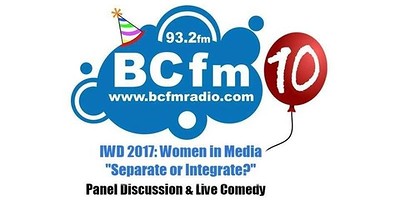 BCfm10 - IWD Panel Discussion + Comedy at Planet Venus, Gloucester Road