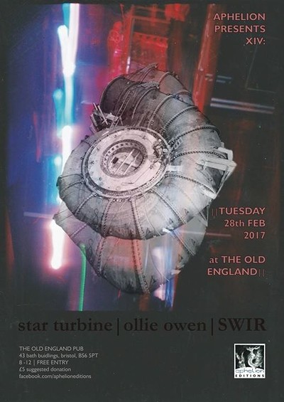 Star Turbine / Ollie Owen / SWIR at The Old England Pub