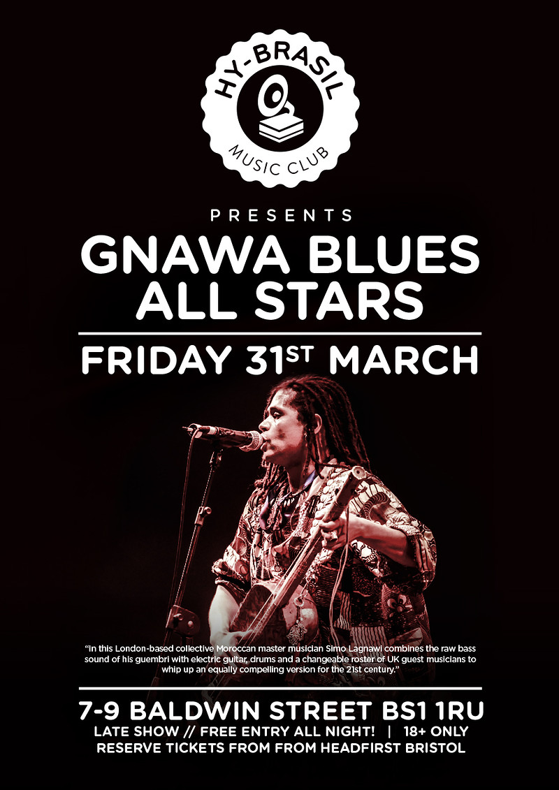Gnawa Blues All Stars at Hy Brasil Music Club