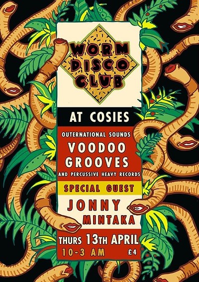Worm Disco Club at Cosies