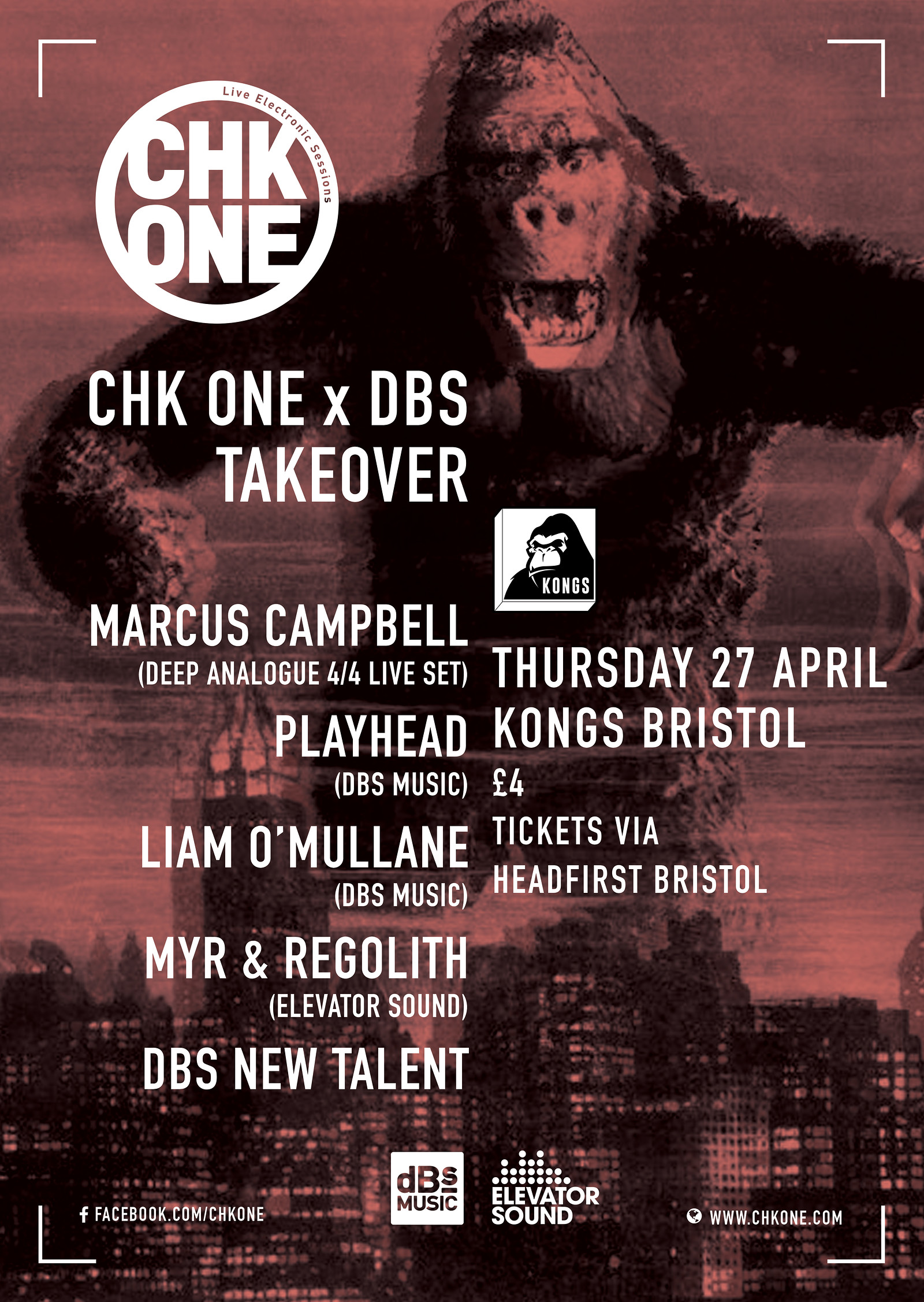 CHK One x DBS takeover at Kongs