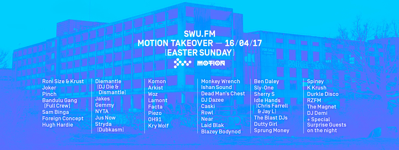 SWU.FM Takeover at Motion