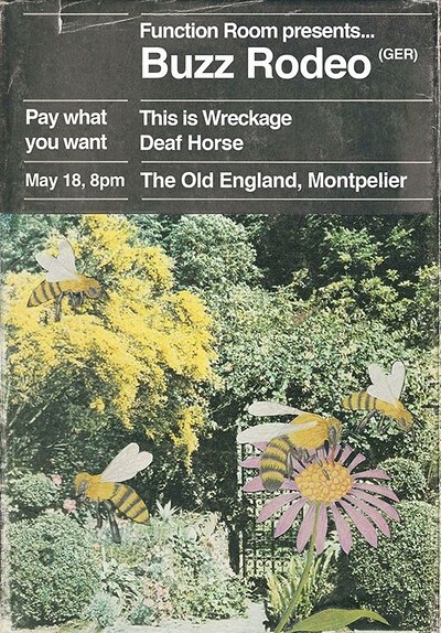 BUZZ RODEO / THIS IS WRECKAGE / DEAF HORSE at The Old England Pub