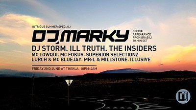 Intrigue Summer Special DJ MARKY, DJ STORM & more at Thekla
