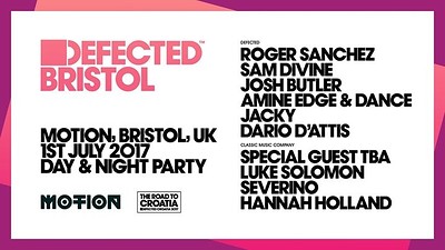 Defected Day & Night Garden Party at Motion