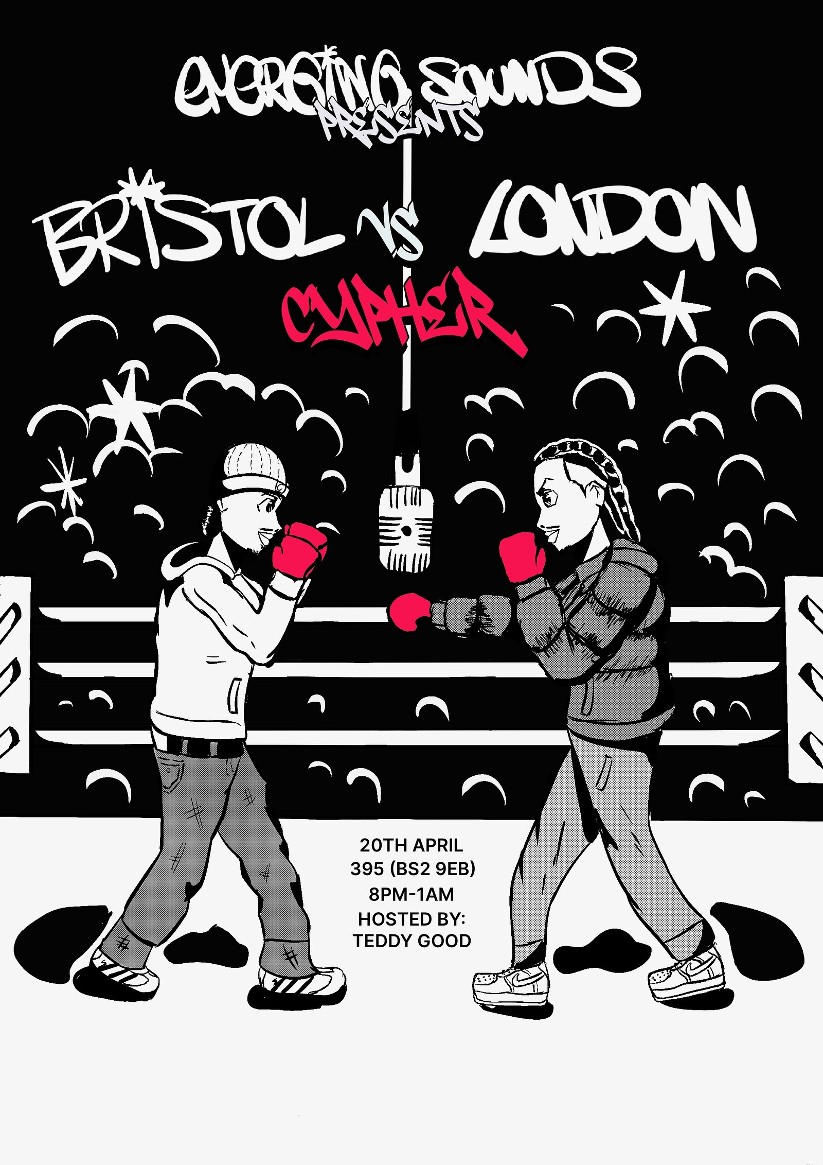 Bristol Vs London Underground Hip Hop Rap Battle at 395