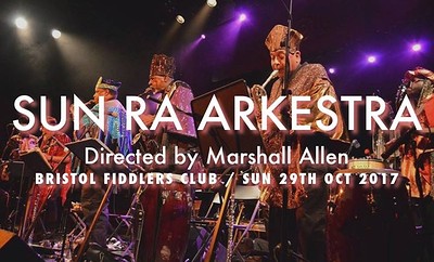 Sun Ra Arkestra directed by Marshall Allen at Fiddlers