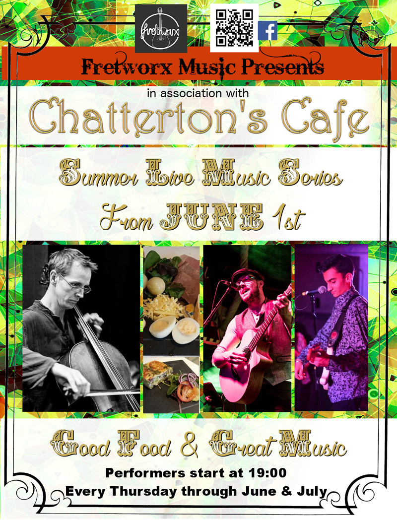 Fretworx - Chatteron's Music Night at Chatterton's Cafe