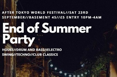 End of Summer Party at Basement 45