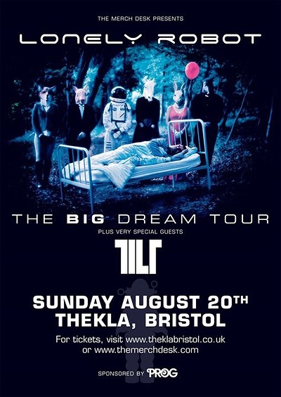 Lonely Robot with special guests TILT Li at Thekla