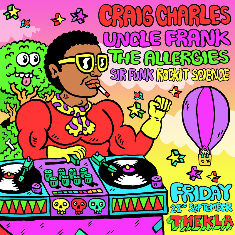 Craig Charles Funk and Soul Club tickets, Thekla – buy from Headfirst ...